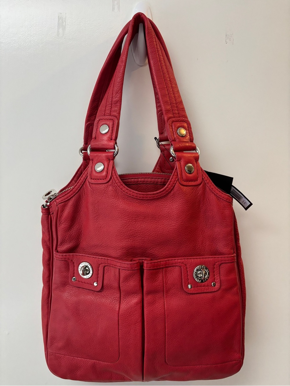 Red Marc by Marc Jacobs Totally Turnlock Teri Bag